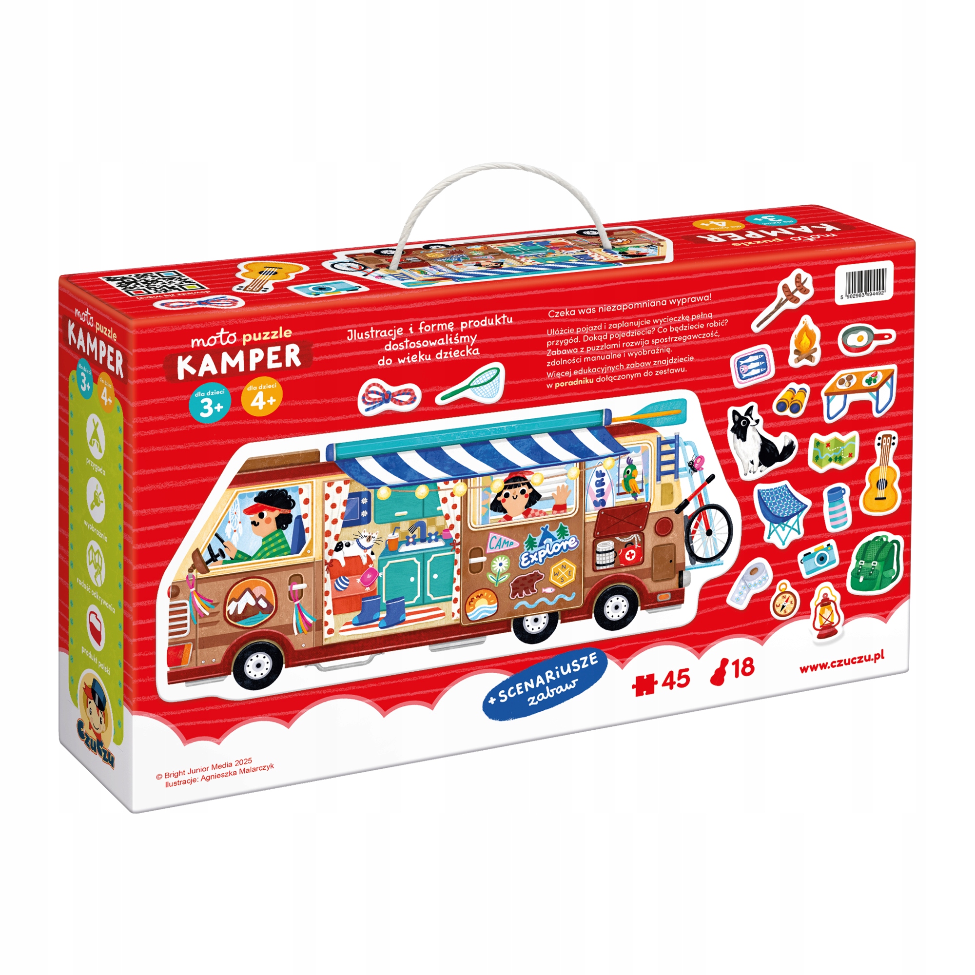Moto puzzle: Kamper (8160089)