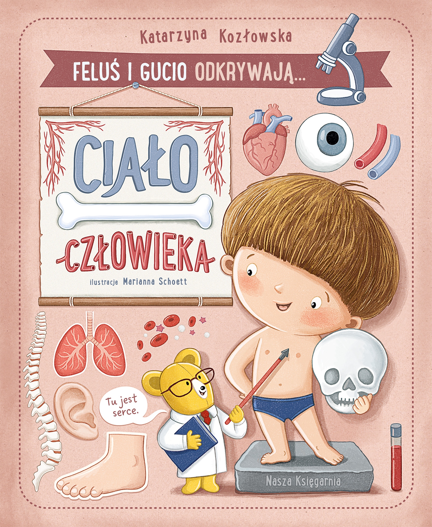 Książka Feluś i Gucio odkrywają Ciało Człowieka 41033