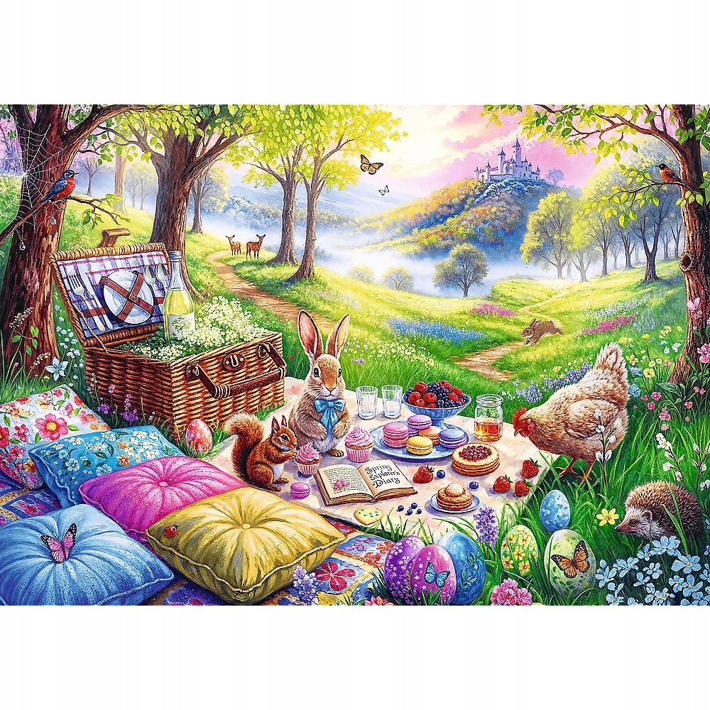 Puzzle 1000 Piknik na łące (10978)