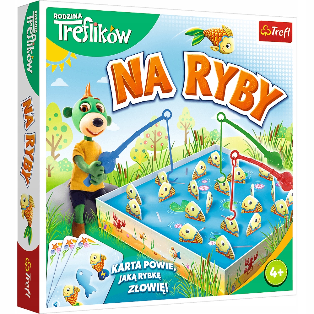 Gra planszowa Na ryby Rodzina Trefików (01963)
