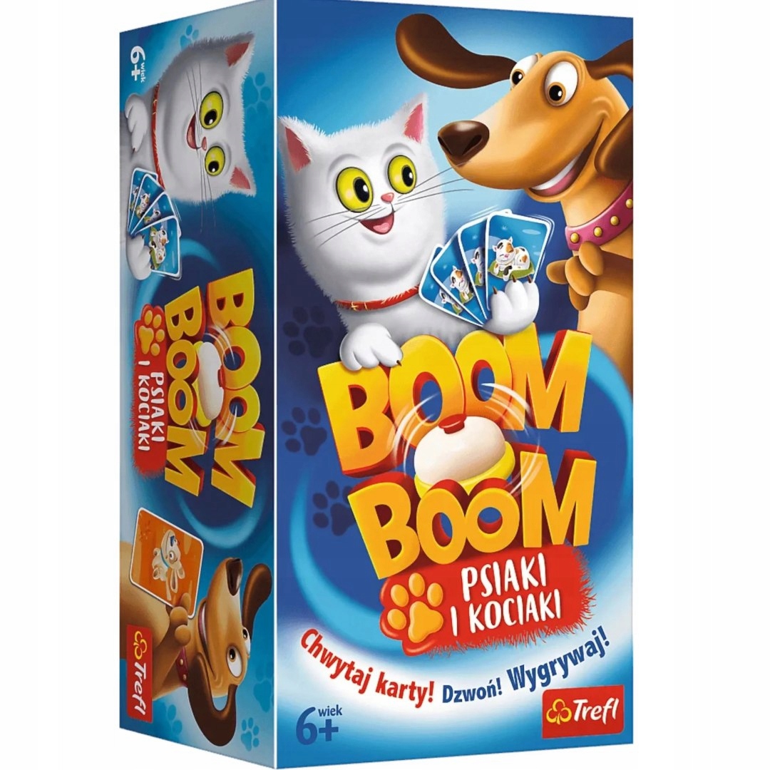 Gra zręcznościowa Bom Boom Psiaki i Kociaki (01909)