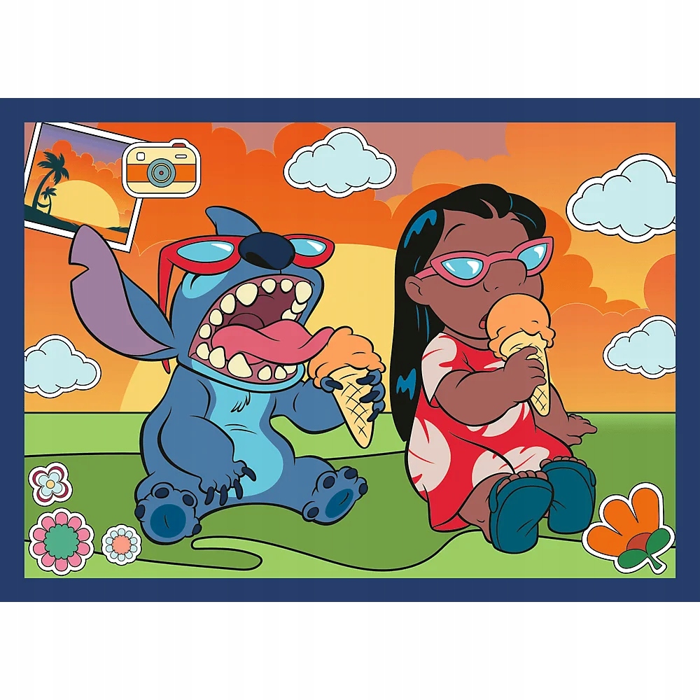 Puzzle 4x88: Kosmiczny Stitch, Lilo & Stitch (34699)