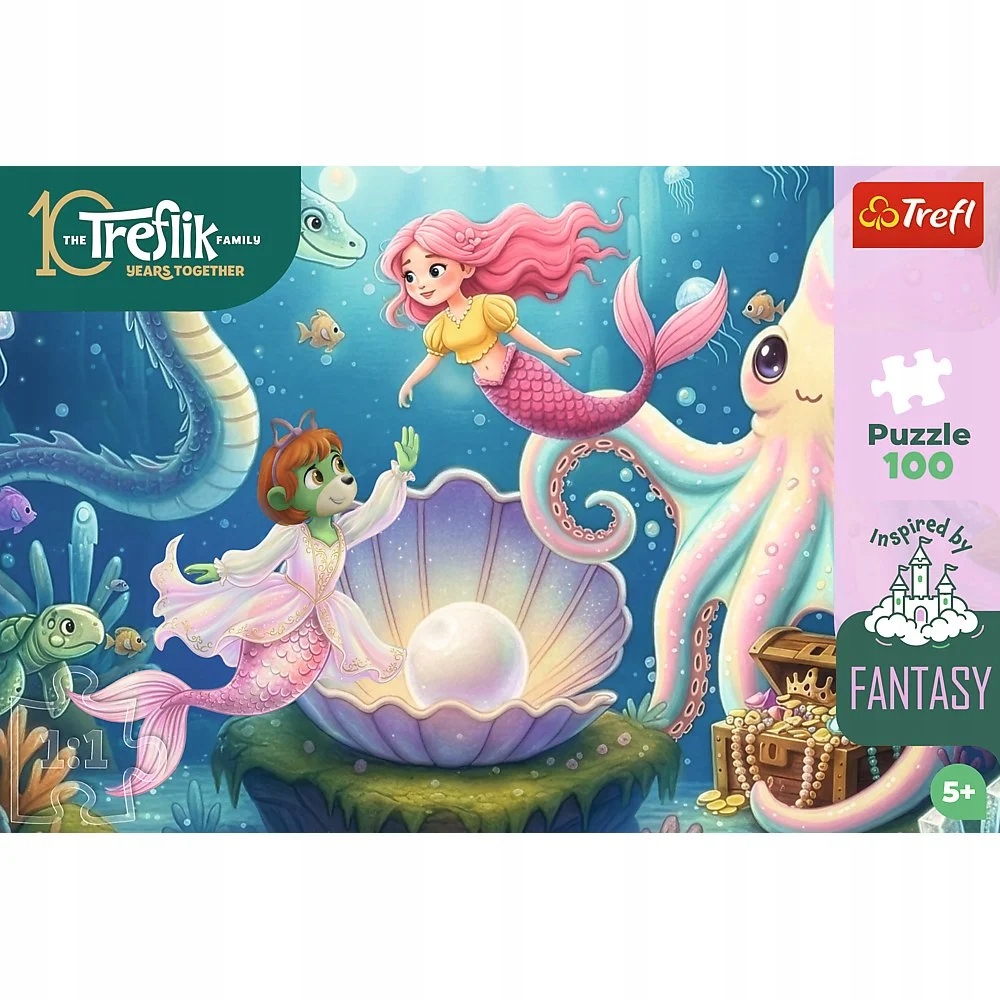 Puzzle 100 Inspired by Fantasy: W Krainie Syrenek (16575)