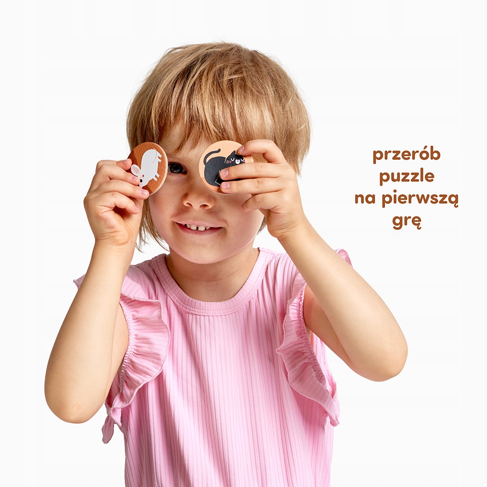 Puzzle Zwierzęta małe i duże (8078693)