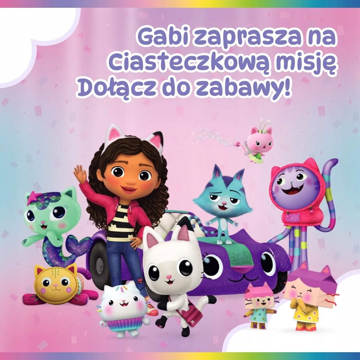 Gra planszowa Ciasteczkobranie Koci Domek Gabi (02801)