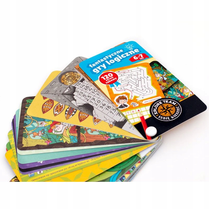 Fantastyczne gry logiczne 6-7 lat (5766687)