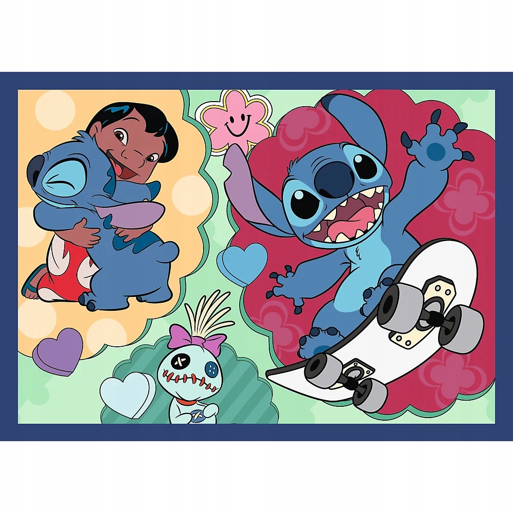 Puzzle 4x88: Kosmiczny Stitch, Lilo & Stitch (34699)