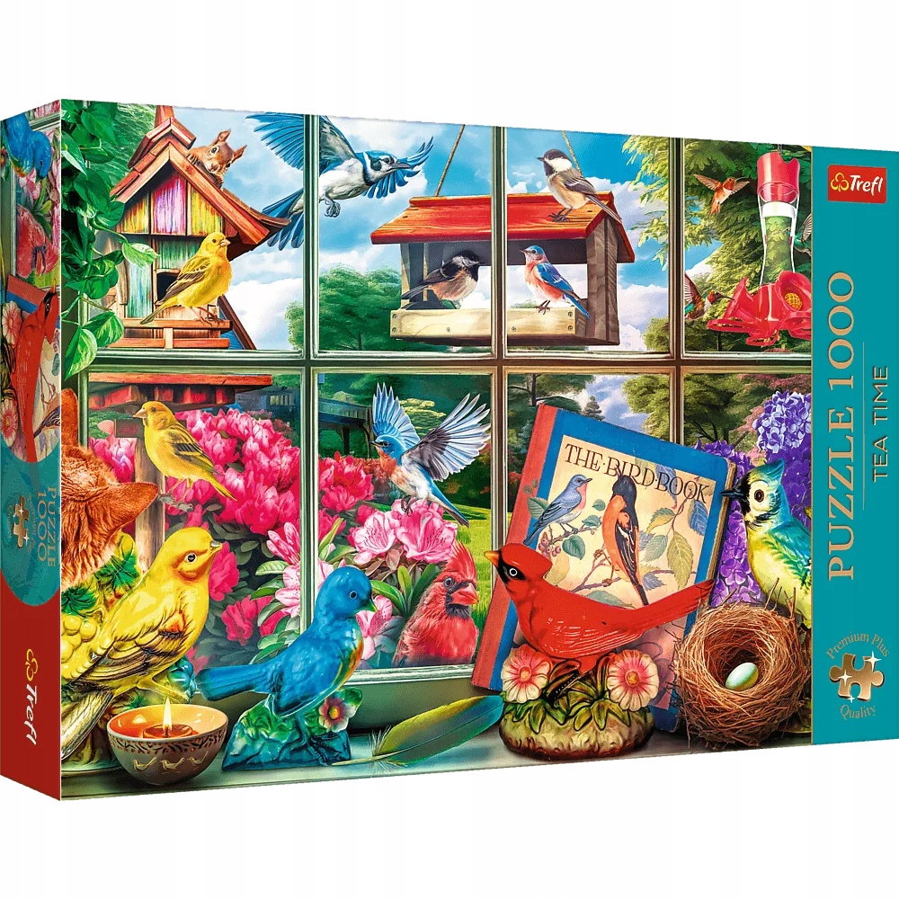 Puzzle 1000 Tea Time: Świat ptaków (10850)