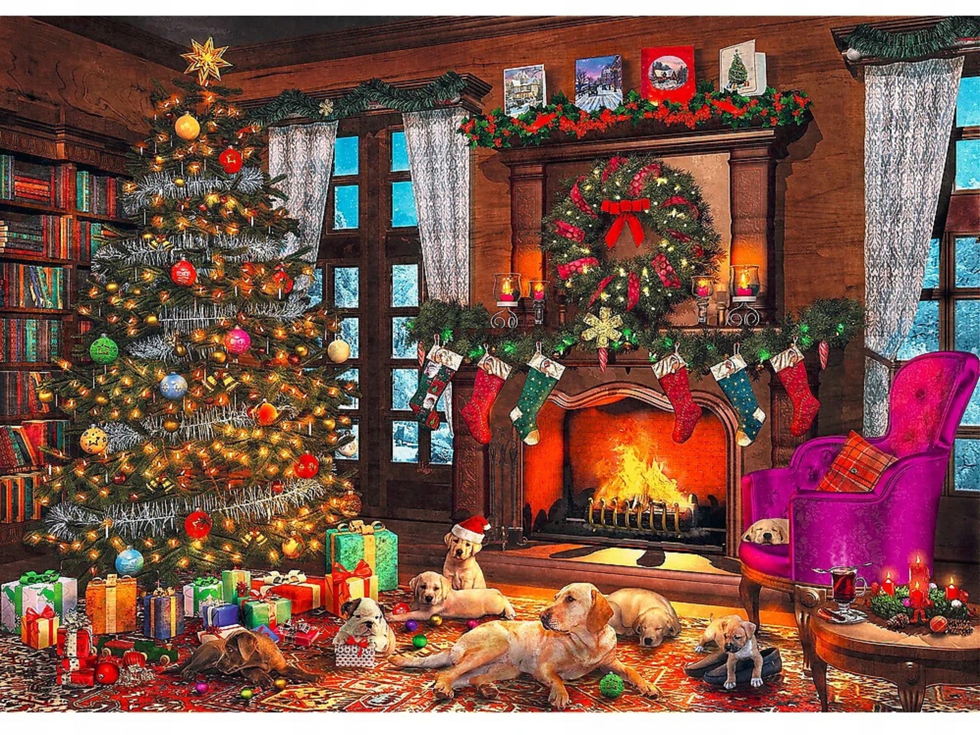 Puzzle 1000 XMAS Idą Święta (10745)