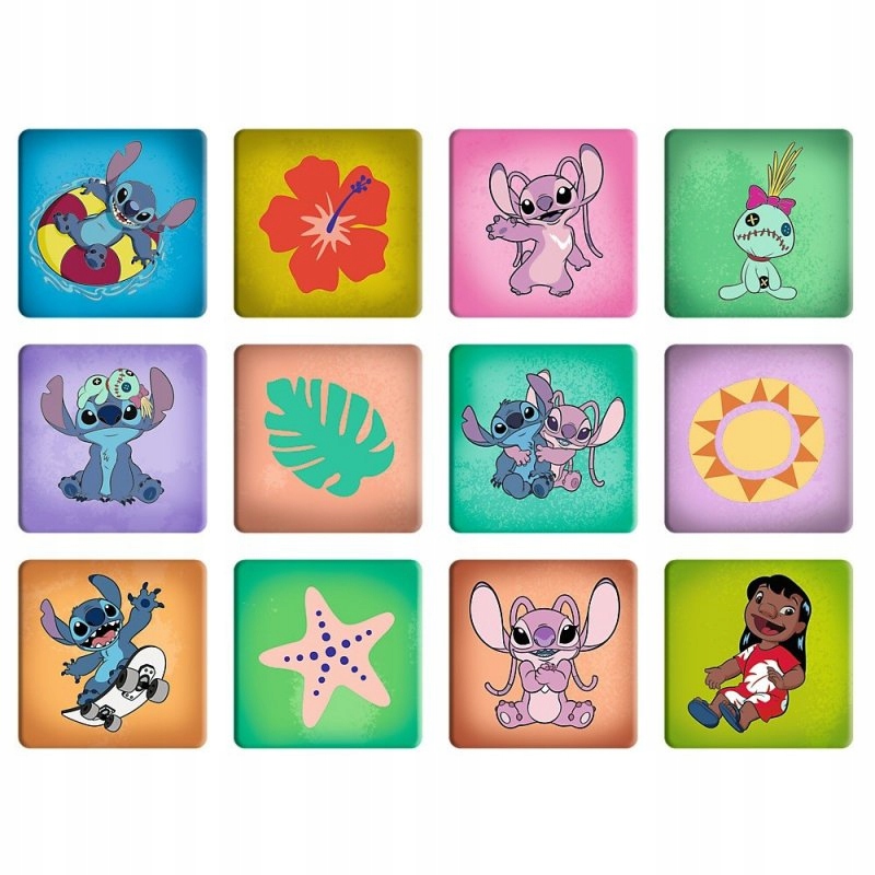 Puzzle 2 w 1 + memos Wesoły dzień Lilo&Stitch (93585)