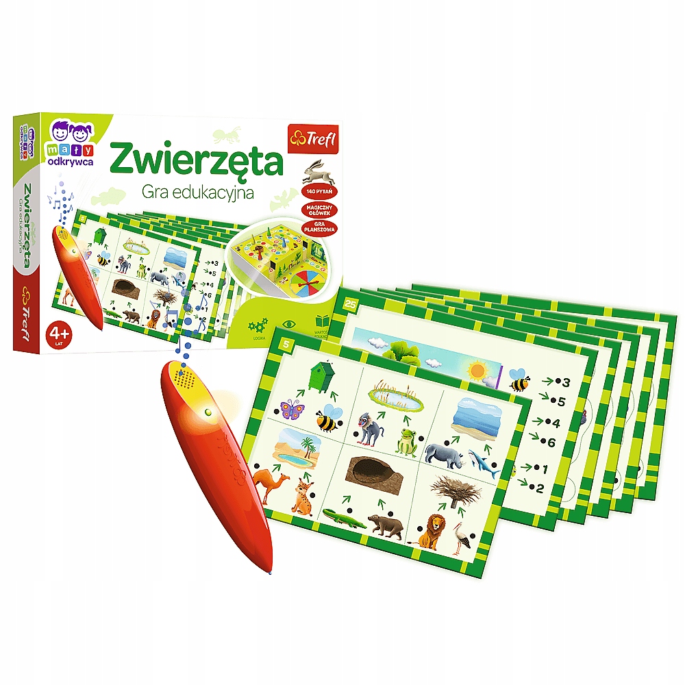 Gra dla dzieci Magiczny ołówek Zwierzęta (02111)