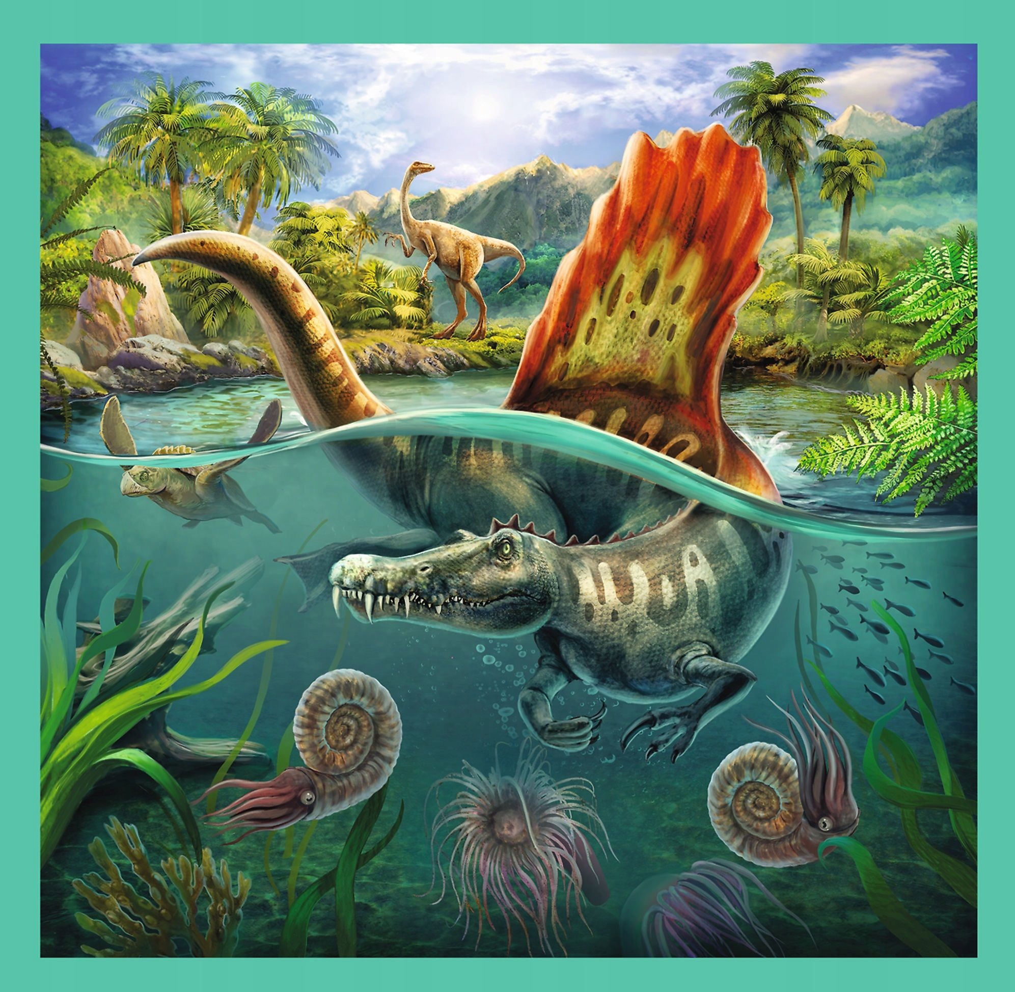 Puzzle 3 w 1: Niezwykły świat dinozaurów (34837)