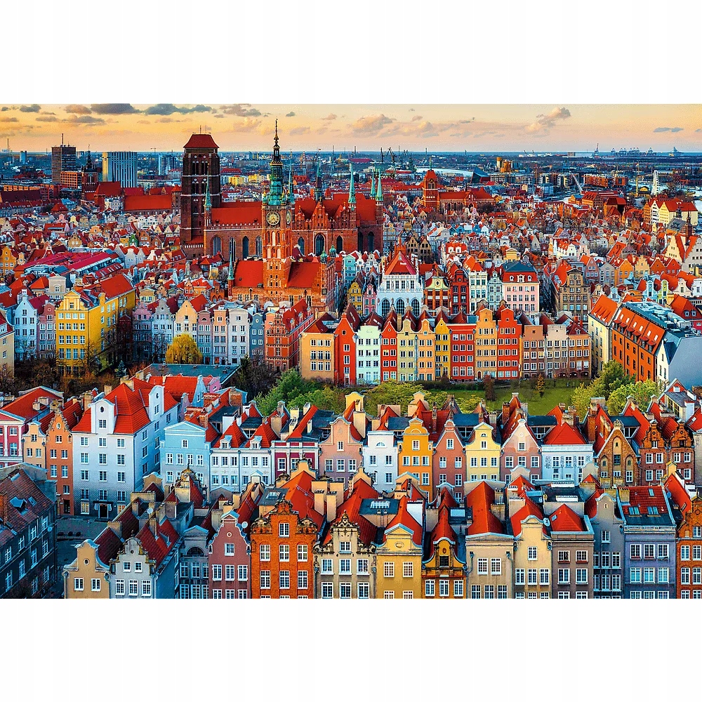 Puzzle 1000: Widok na Gdańsk (10856)