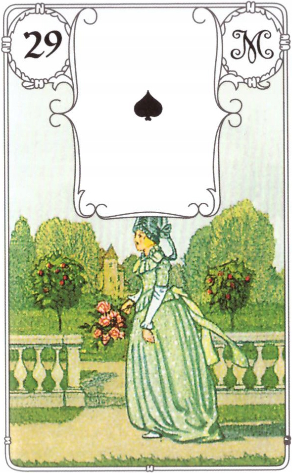 Tarot Lenormand Blue Owl (niebieska sowa) (3319)