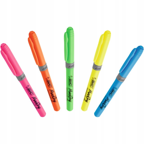 Zakreślacz BIC Highlighter Grip Pomarańczowy