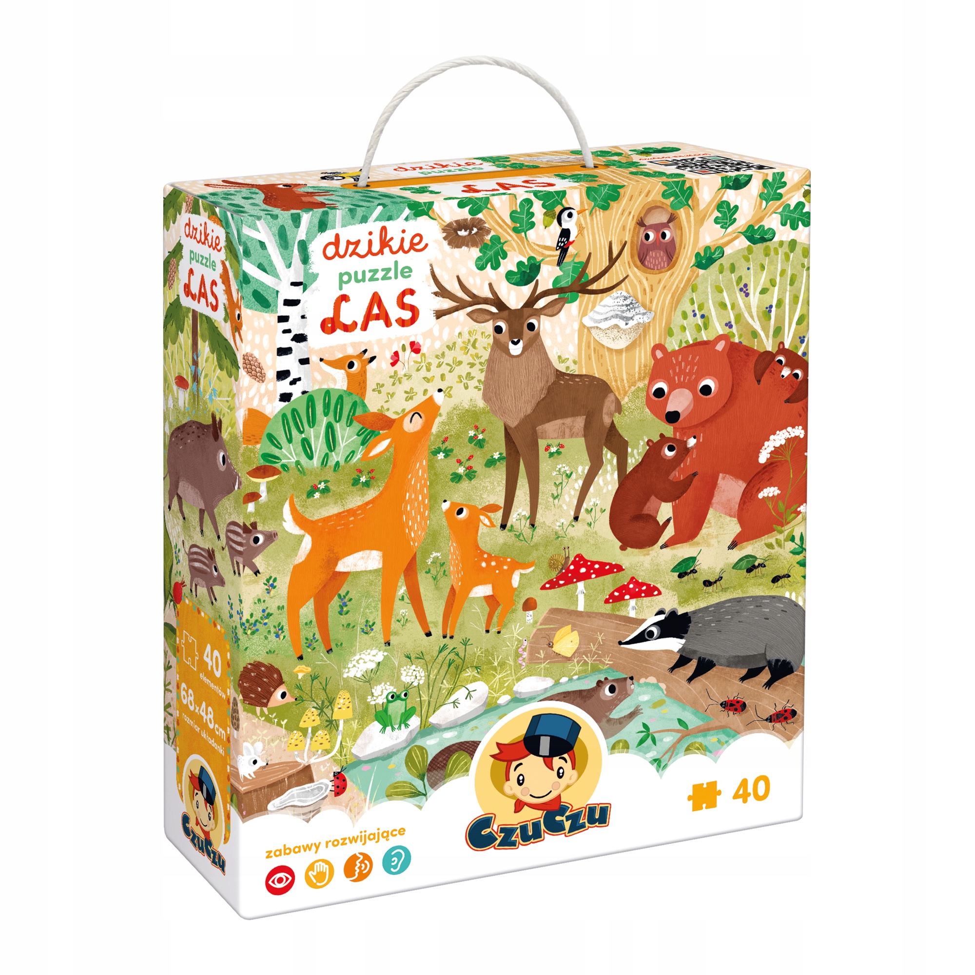 Dzikie Puzzle: Las (7518848)