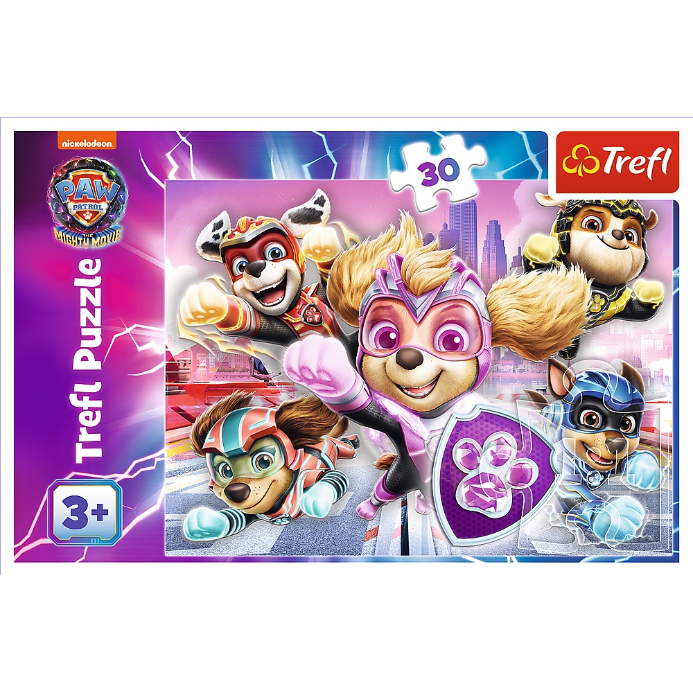 Puzzle 30: Bohaterowie Miasta Psi Patrol (18298)