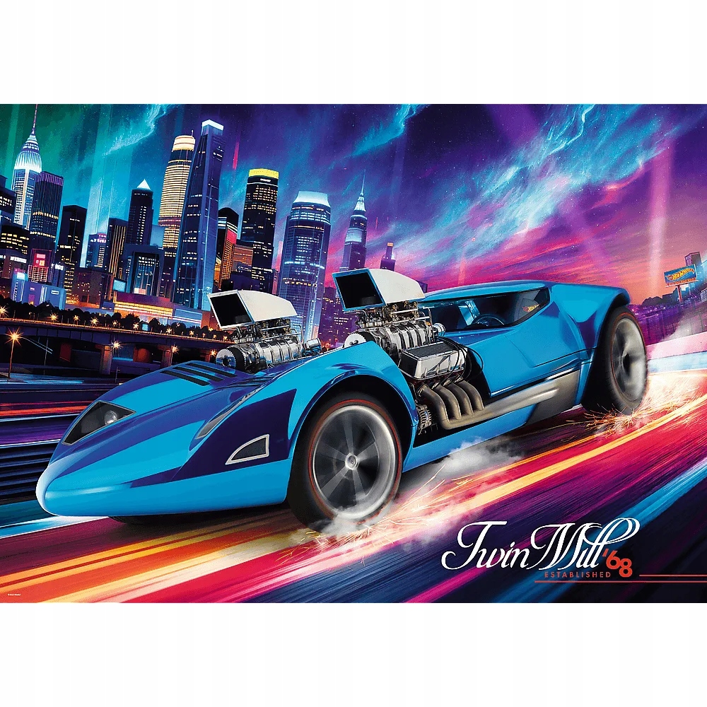 Puzzle 1000 Quality Hot Weels: Twin Mill (12092)