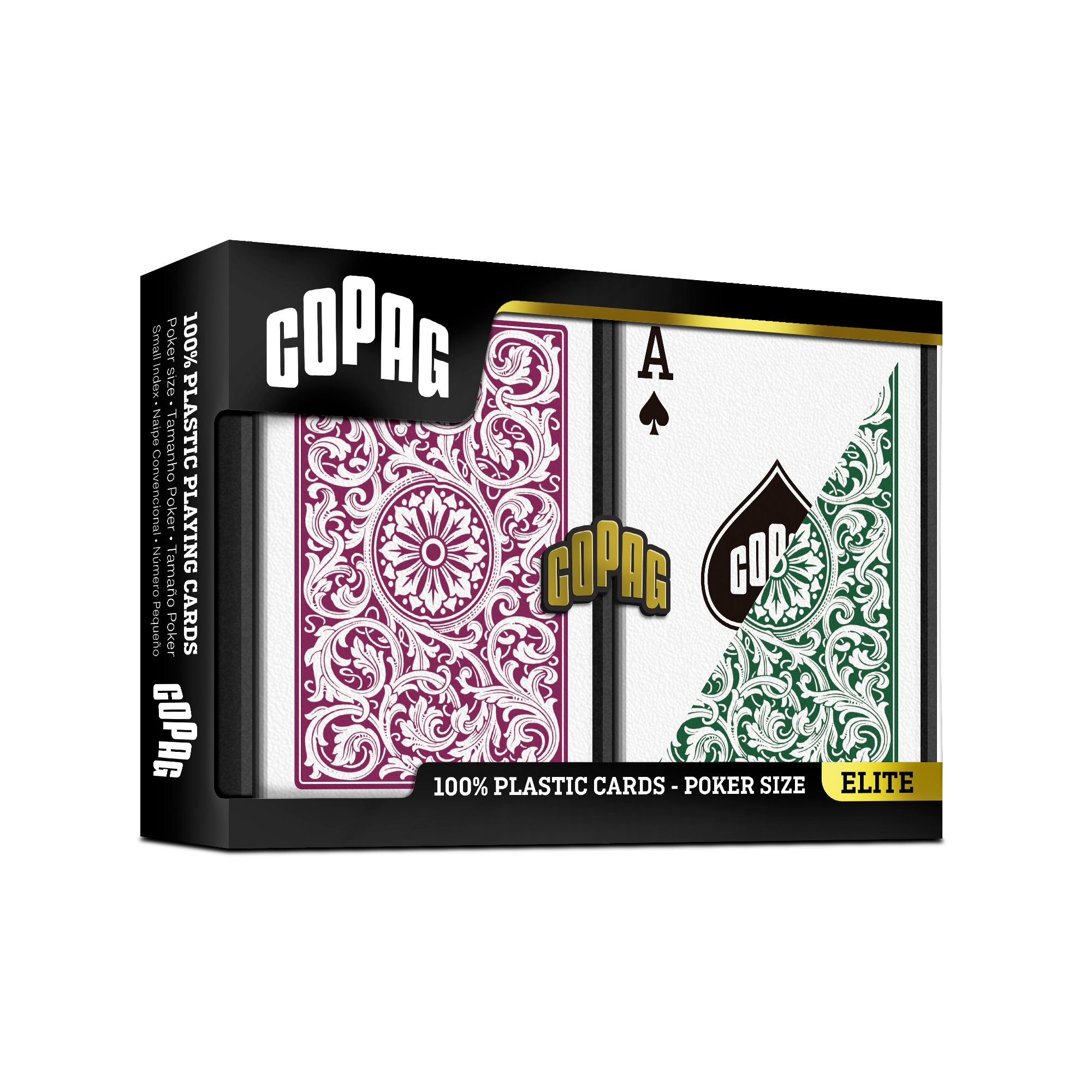 Karty Copag Elite Jumbo Face Set Niebieski/Czerwony