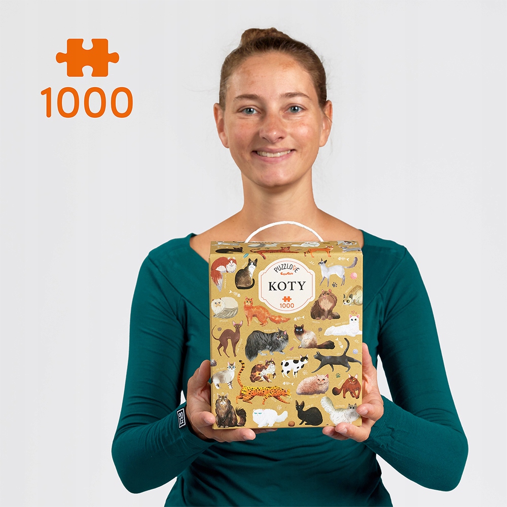 Puzzle 1000: Koty (7818103)