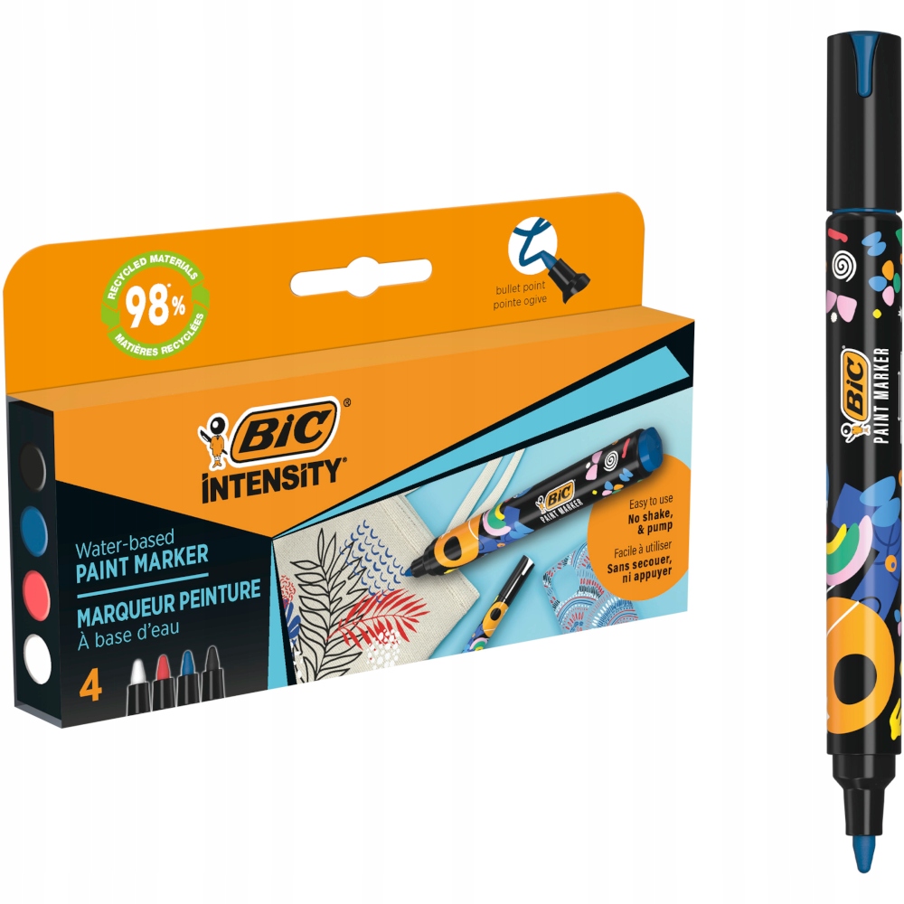 Markery Akrylowe BIC 4 szt.