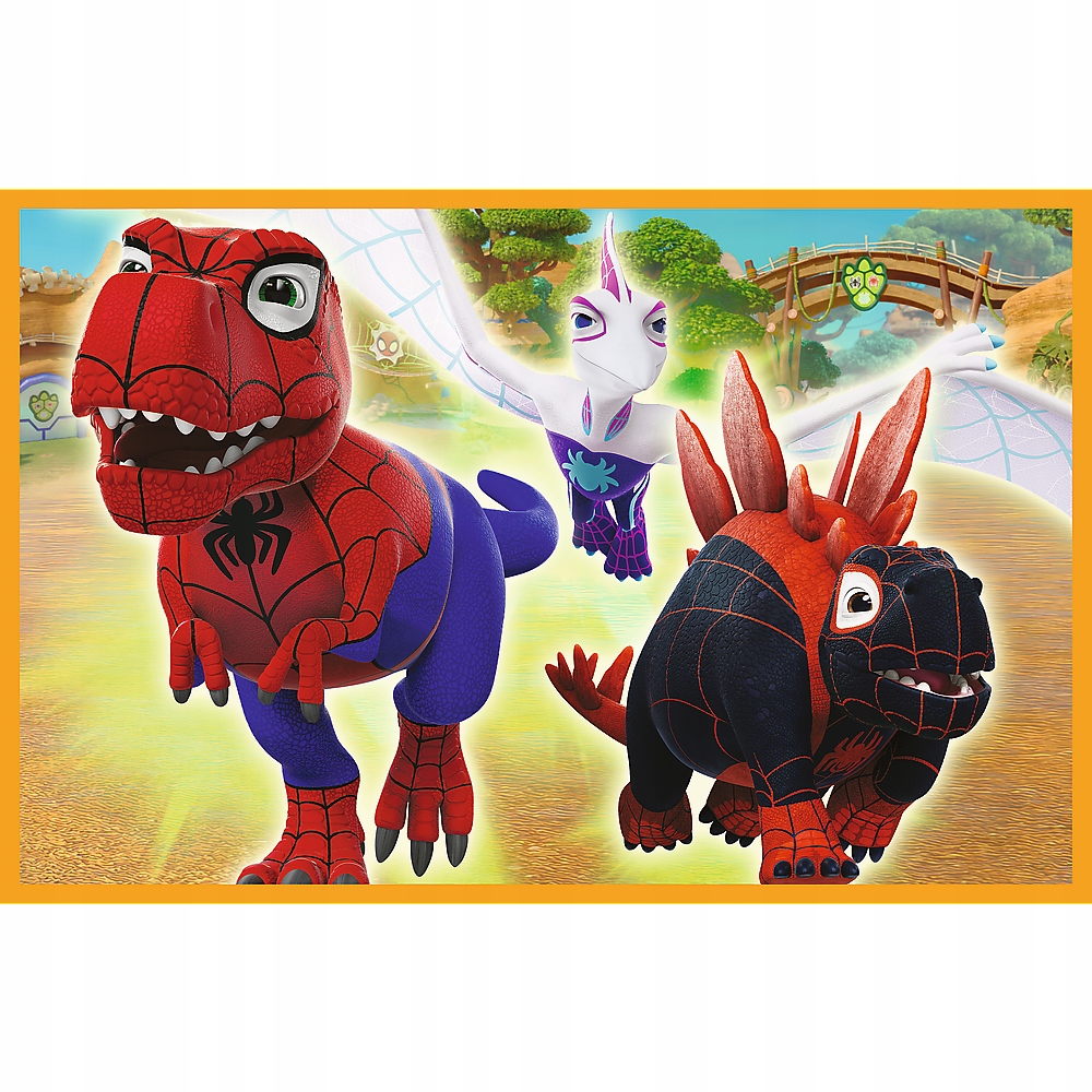 Puzzle 2x24 Spidey i dinozaury