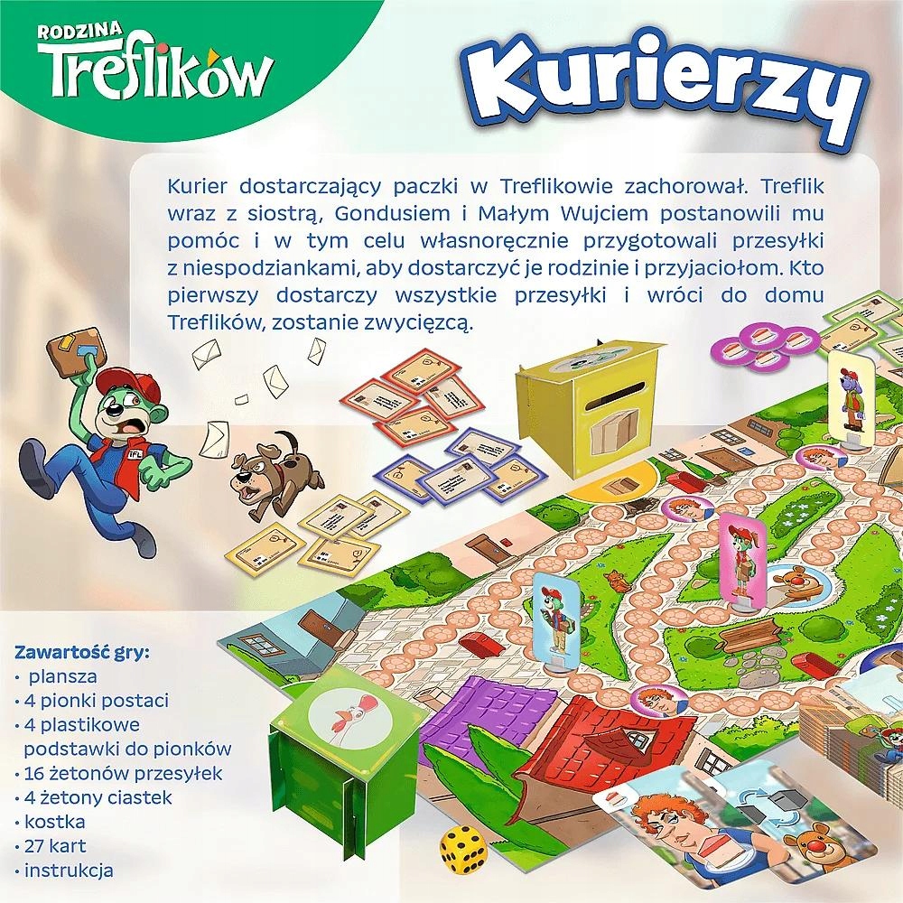 Gra rodzinna Kurierzy, Rodzina Treflików (02815)