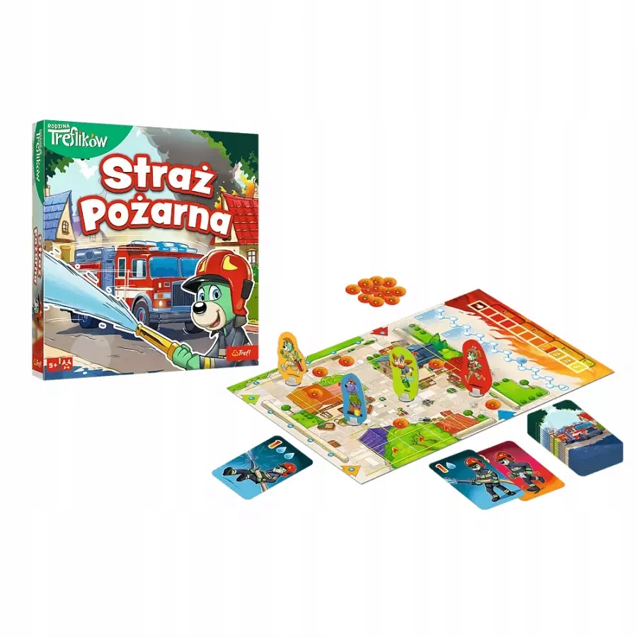 Gra rodzinna Straż Pożarna, Rodzina Treflików (02814)
