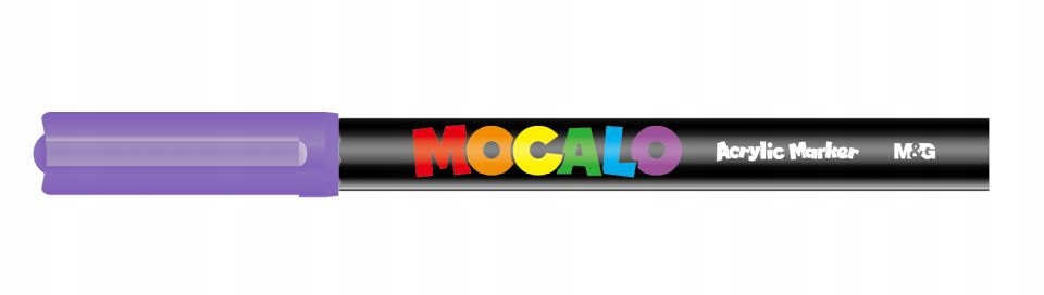Marker akrylowy Mocalo 1mm fioletowy 533, MG (APMT80G880)