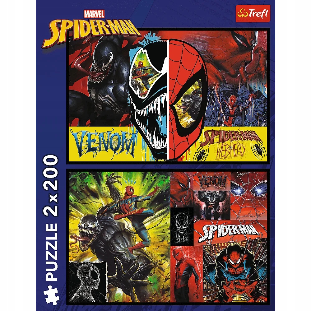 Puzzle 2 x 200 Marvel: Dzień i noc Spidermana (13314)