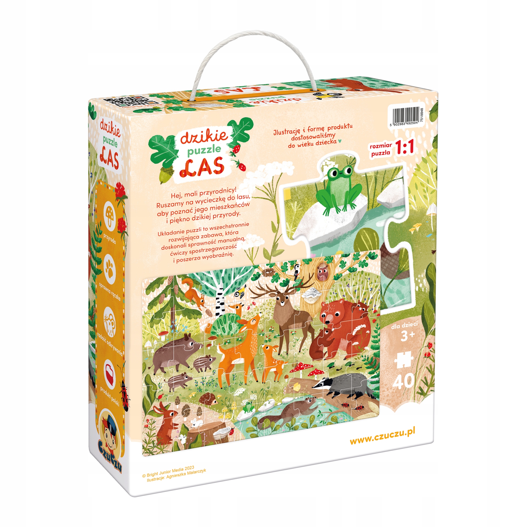 Dzikie Puzzle: Las (7518848)