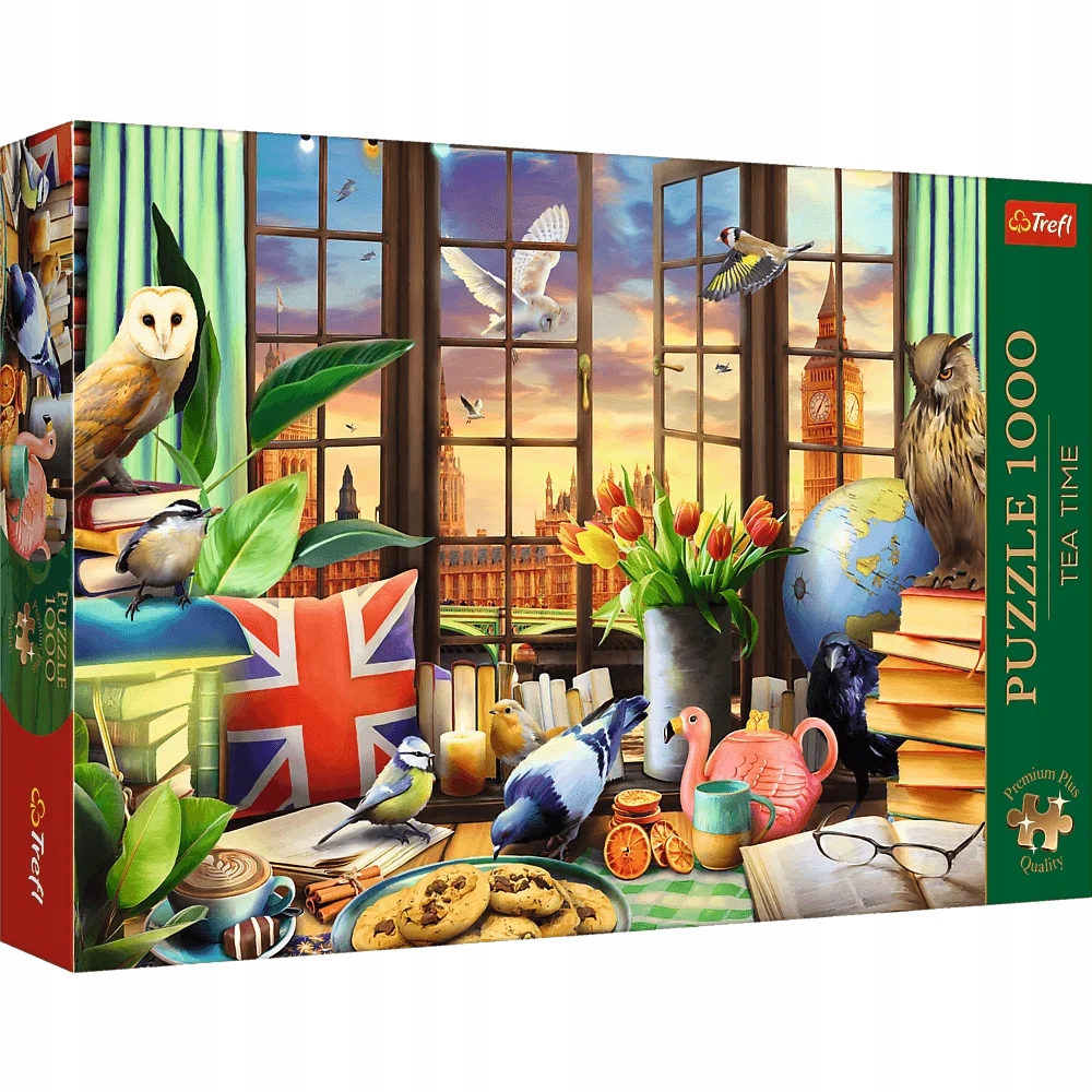Puzzle 1000 Tea Time: Wszystko co brytyjskie (10847)