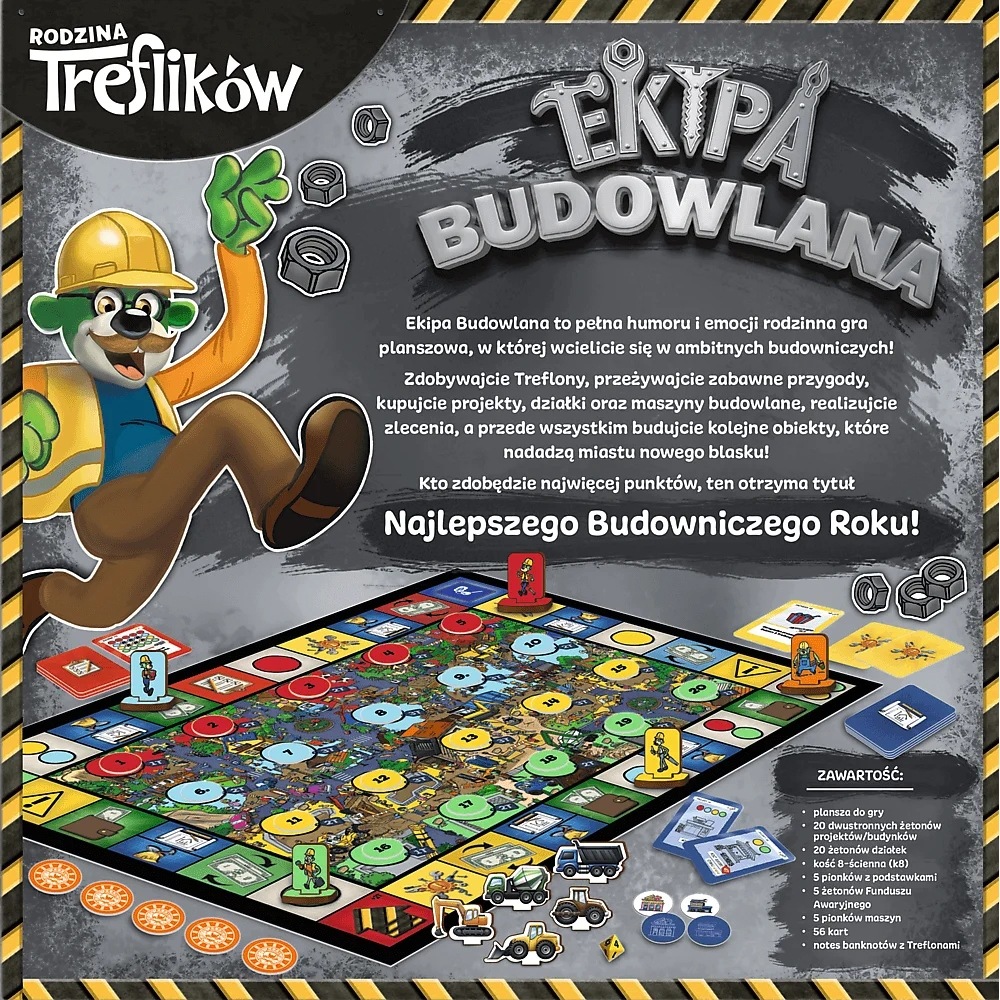 Gra rodzinna Ekipa Budowlana, Rodzina Treflików (0723)