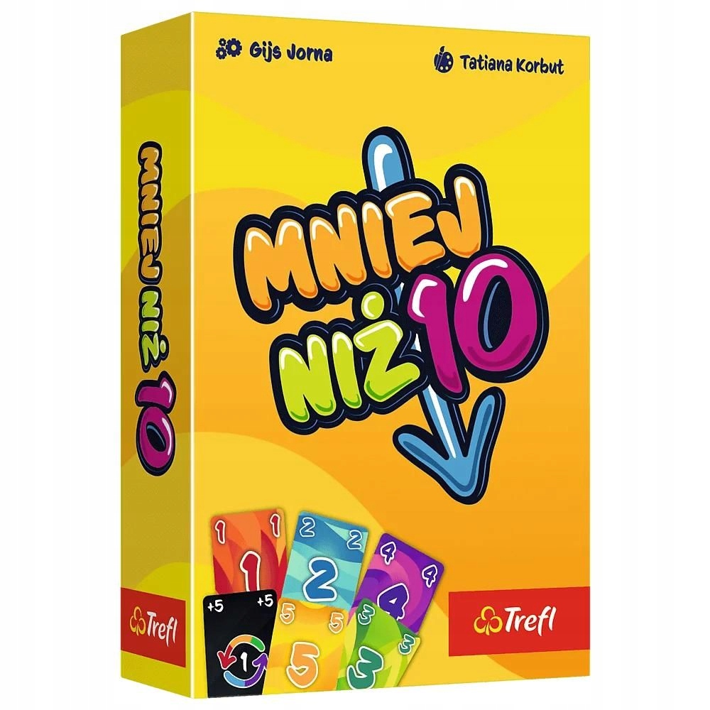 Gra karciana Mniej niż 10 (02880)