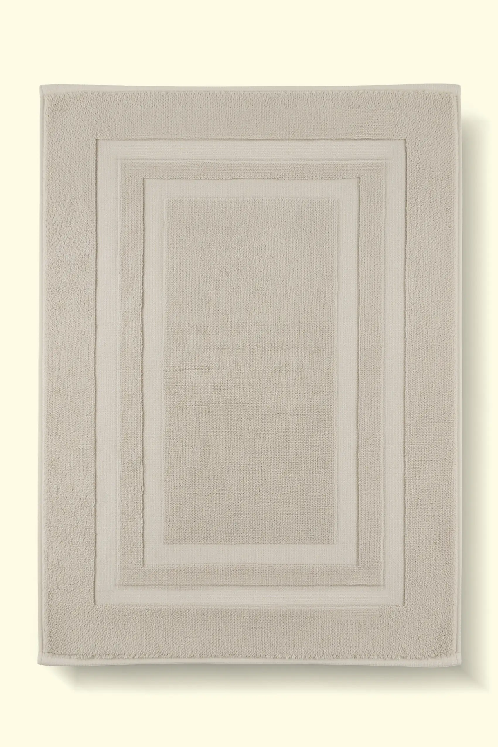 Dywanik Łazienkowy Bawełniany 50x70 Beżowy 1000g/m2