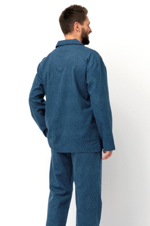 Piżama męska garniturowa bawełniana flanela rozmiar M