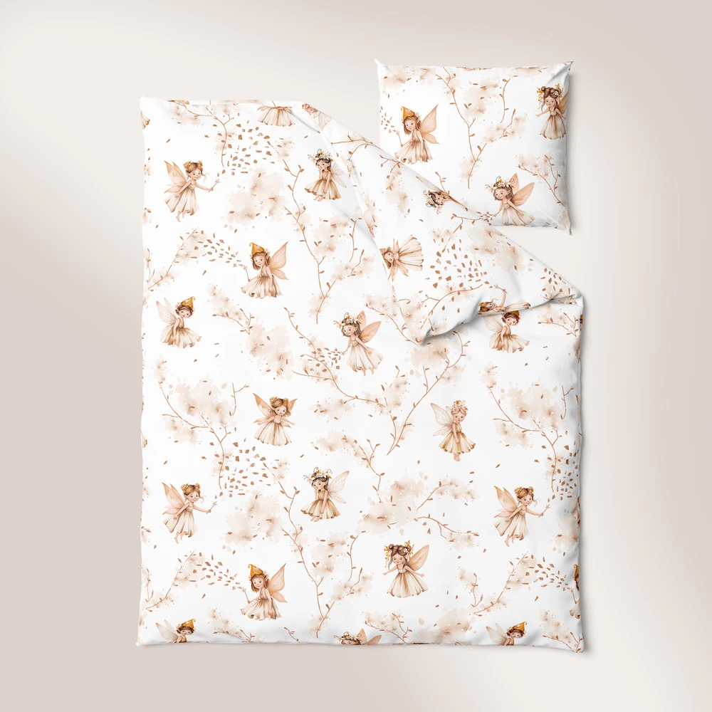 POŚCIEL DZIECIĘCA DZWONECZEK BIAŁA 100/140+ 50/60