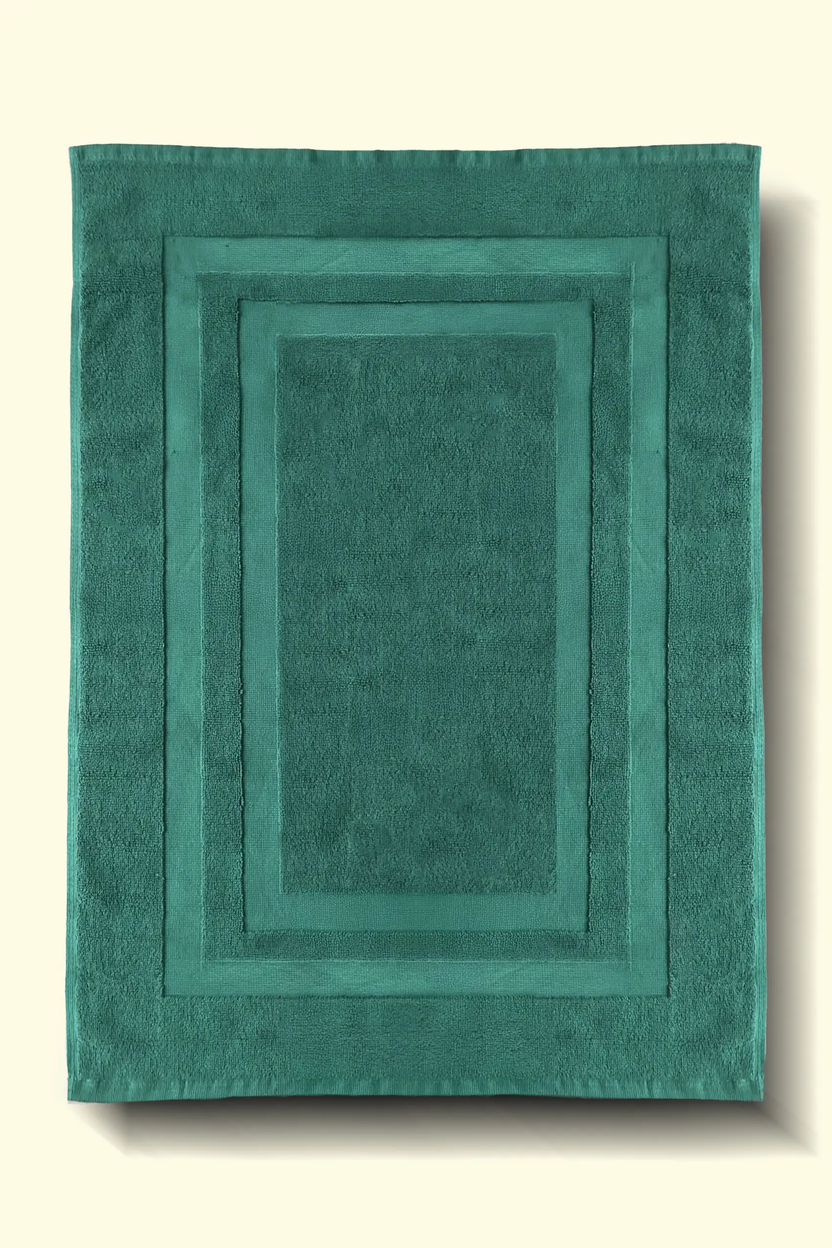 Dywanik Łazienkowy Bawełniany 50x70 Butelkowa Zieleń 1000g/m2