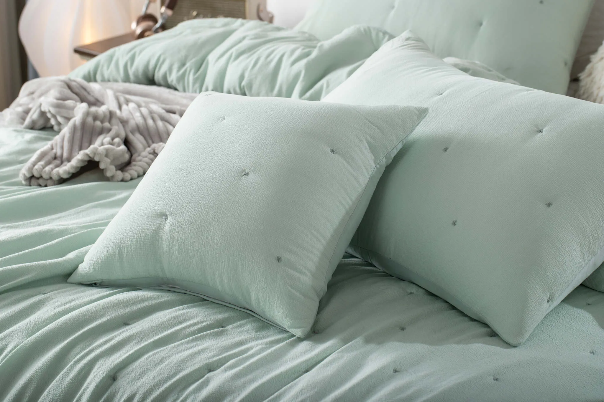 SZAŁWIOWA POSZEWKA 50x70 DO NARZUTY view 2