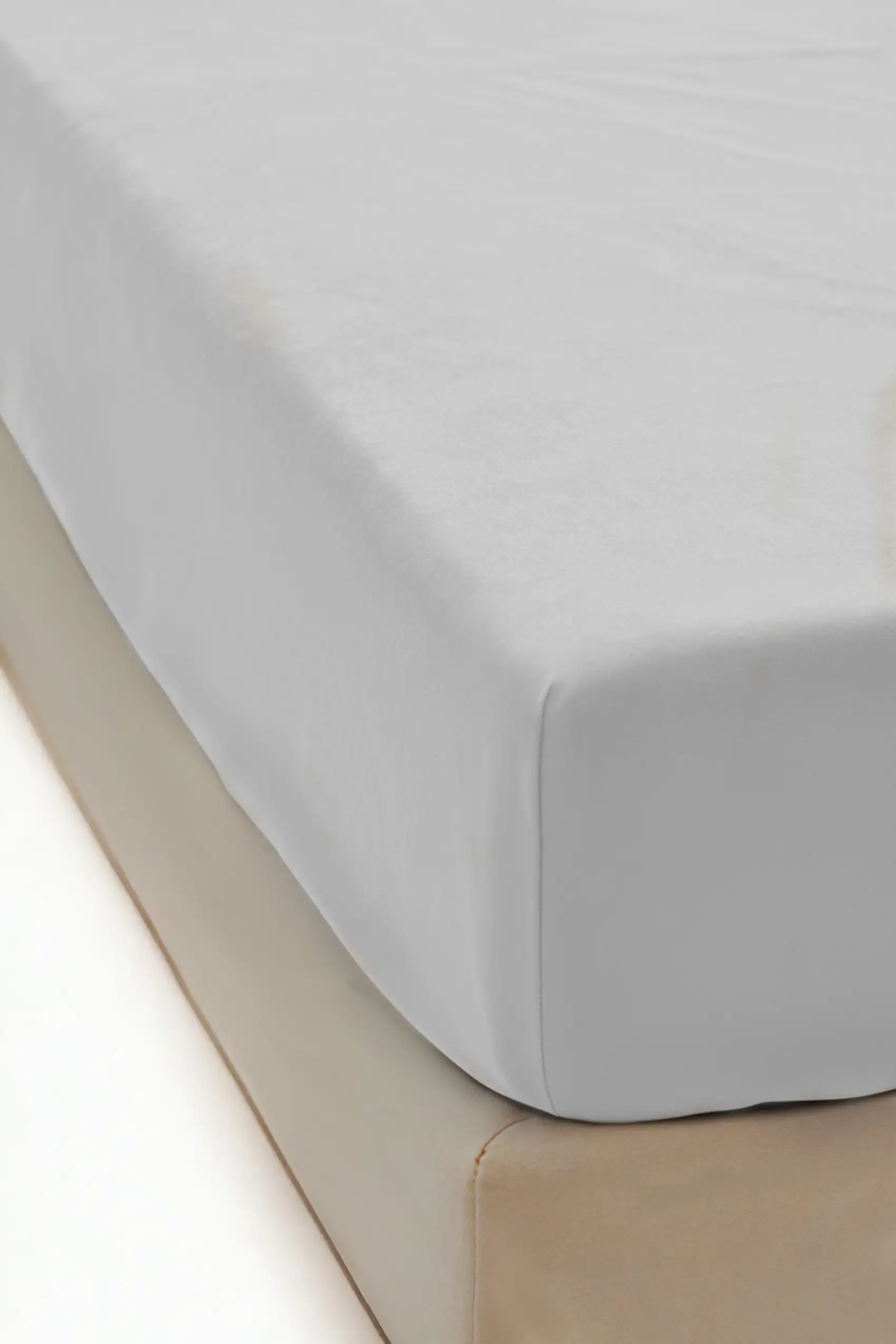 Szare Prześcieradło Polarowe Z Gumką MIŚ Mikrofibra 120x200 view 2