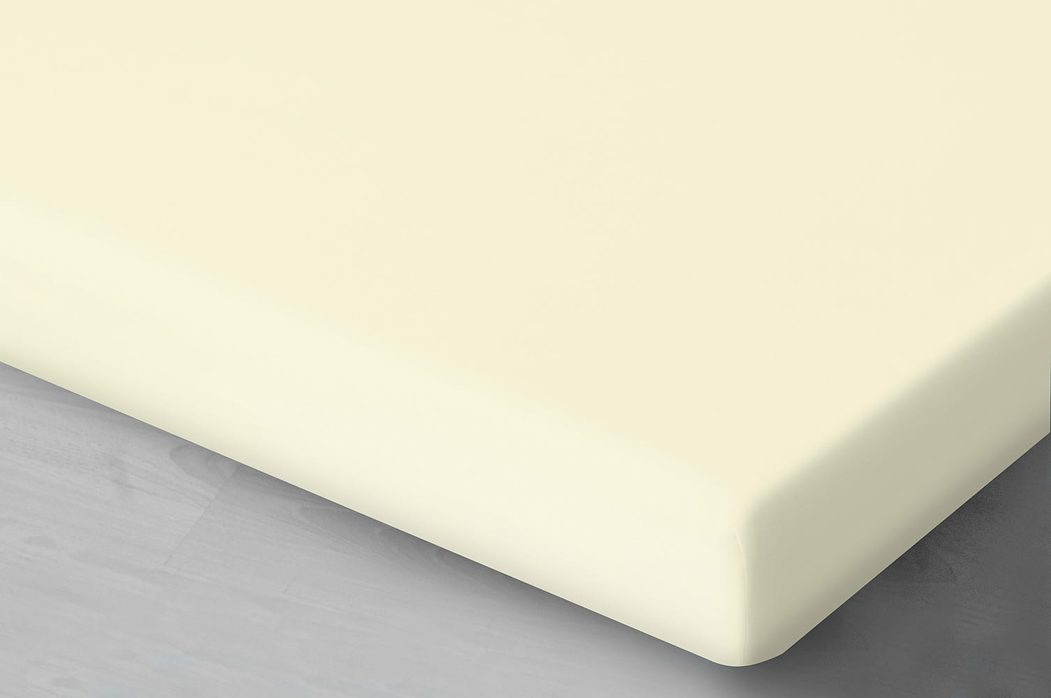 Kremowe Prześcieradło Jersey Z Gumką 200x200