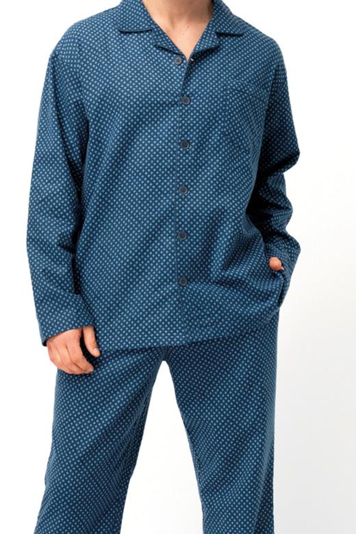 Piżama męska garniturowa bawełniana flanela rozmiar M view 2