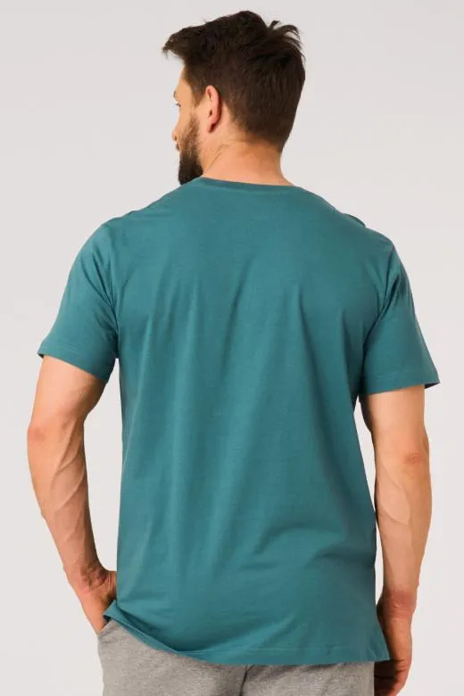 Piżama męska bawełniana krótka wygodny fason rozmiar M view 4