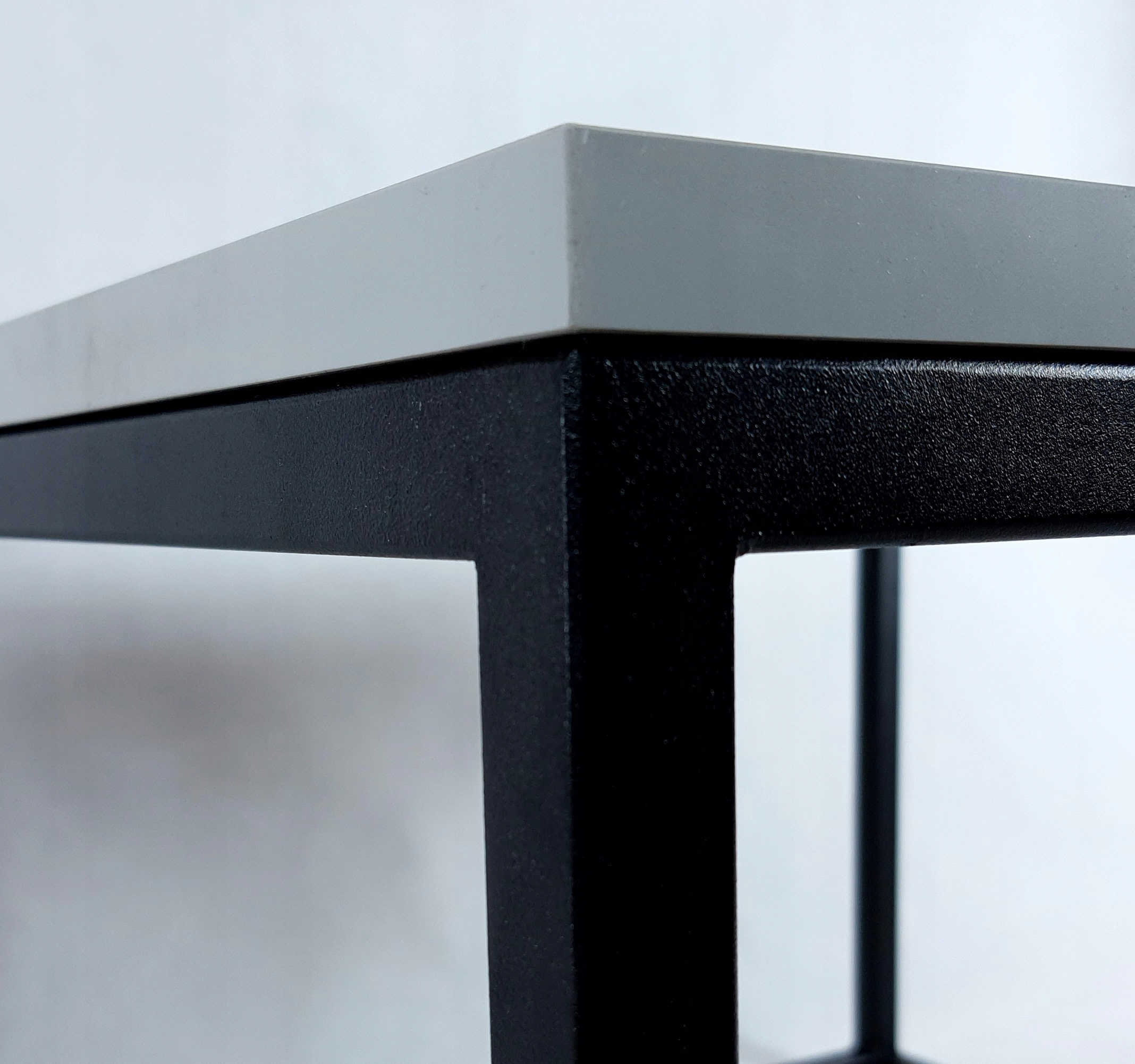 stolik kawowy loft – rama bez łączeń