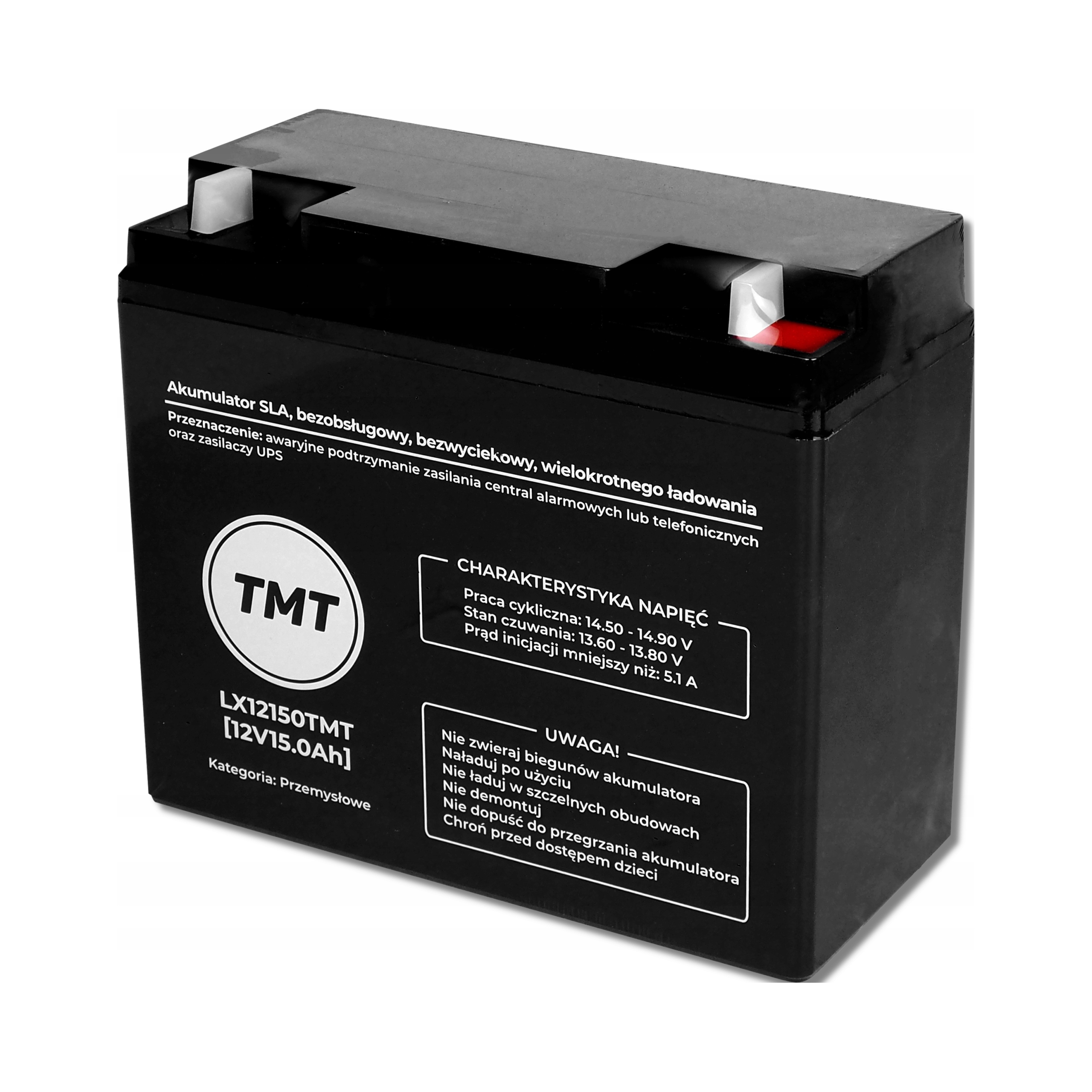 2x Akumulator Tmt 12 V 15 Ah