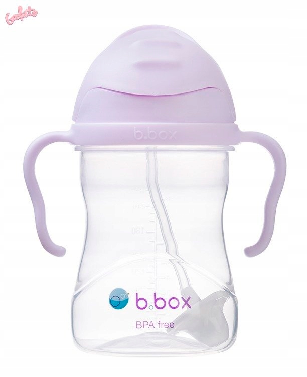 2x B.box bidon dla dzieci z obciążoną słomka 240ml niekapek