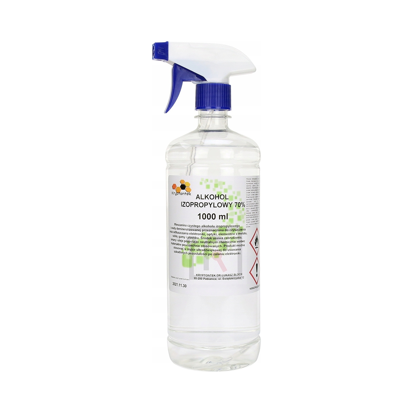 2x Alkohol Izopropylowy Kryptontek 70 1000 Ml