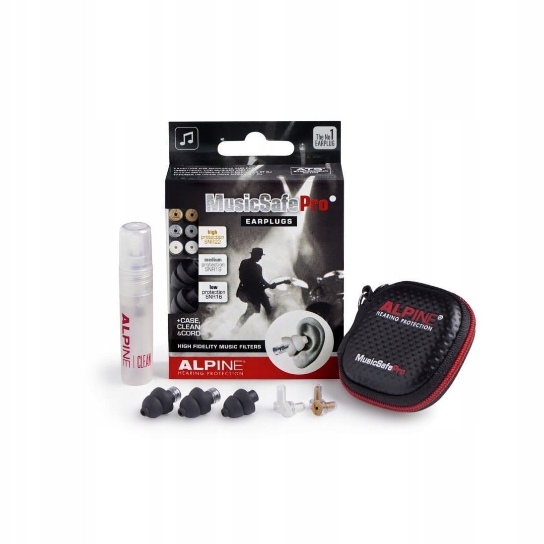 2x Alpine Musicsafe Pro Zatyczki Do Uszu Dla Muzykow