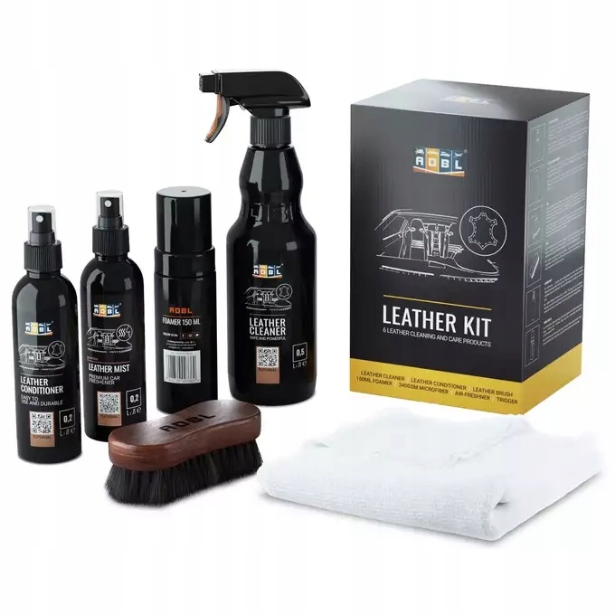 2x Adbl Leather Kit Zestaw Do Czyszczenia Skory