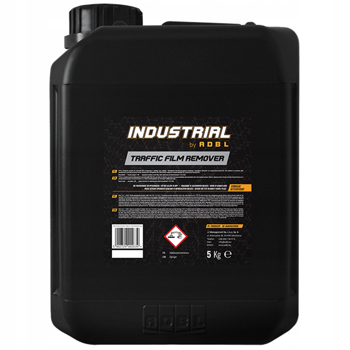 2x Adbl Tfr 5l Alkaliczny Produkt Do Usuwania Filmu Drogowego